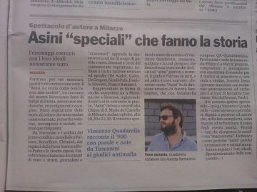 ASINI - Gazzetta del sud 19 Agosto